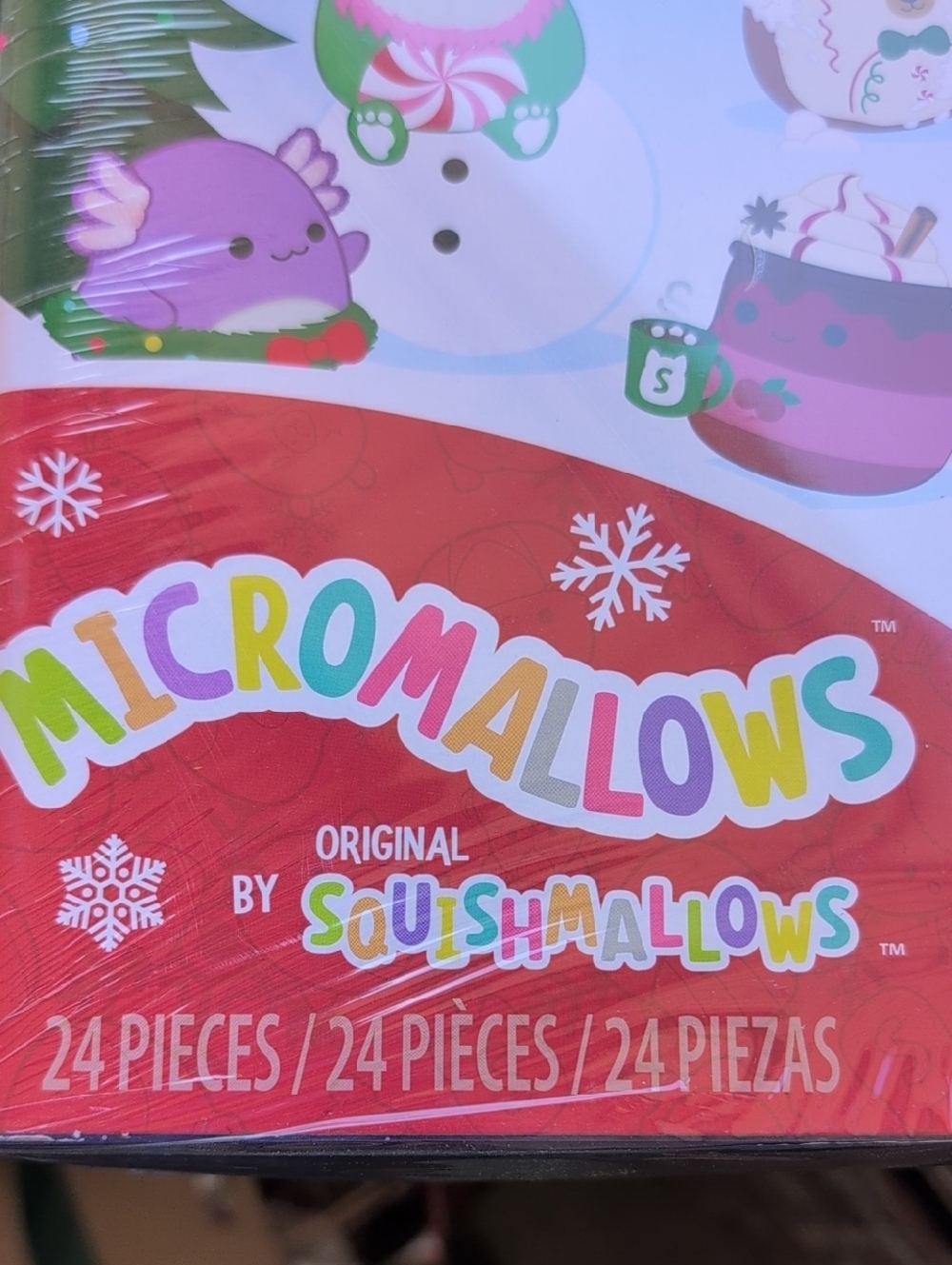 Squishmallows Original 24-Day Micromallows Holiday Plush Advent Calendar NIB - Picture 7 of 7
